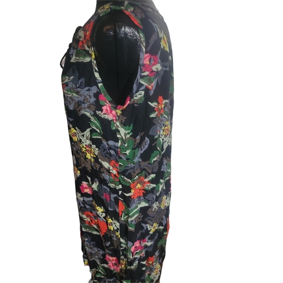 La Classe Couture Floral Sleeveless Dress L - Picture 5 of 7